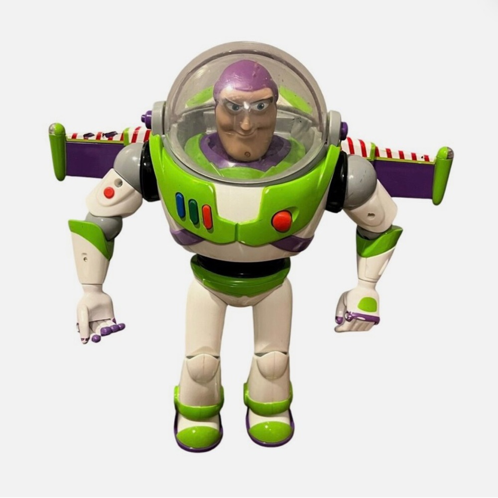 Buzz Lightyear Action Figure - Green, White, Purple